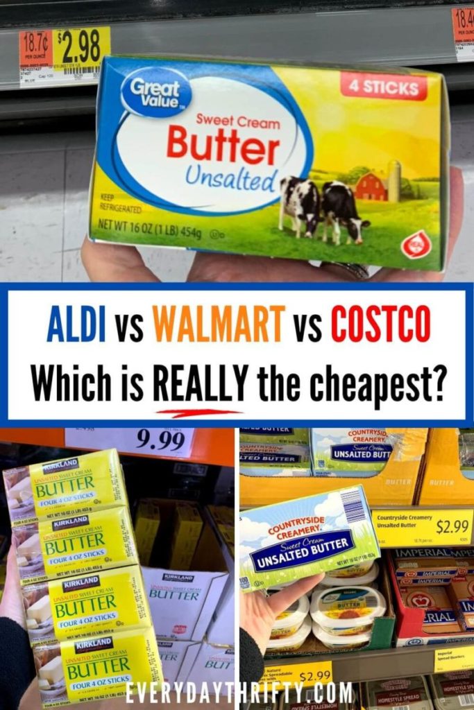 grocery store price comparison between aldi walmart costco
