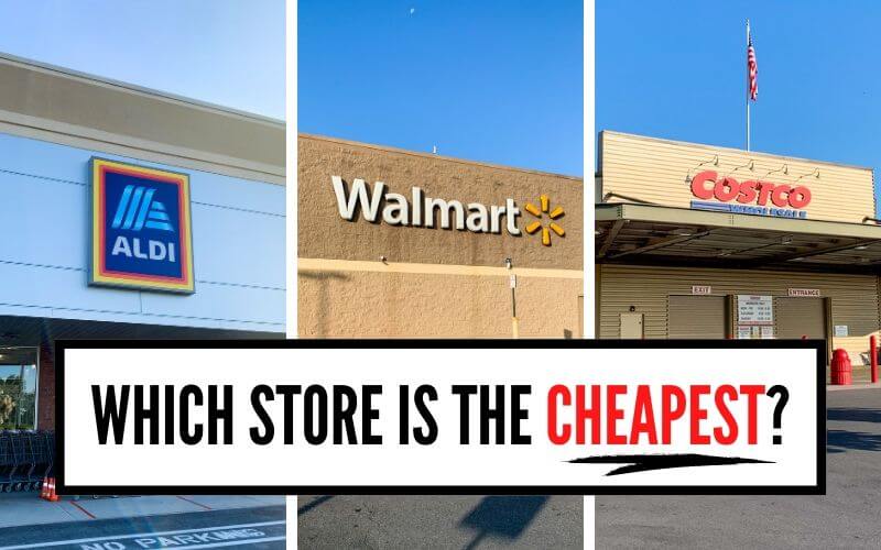 grocery store price comparison aldi walmart costco